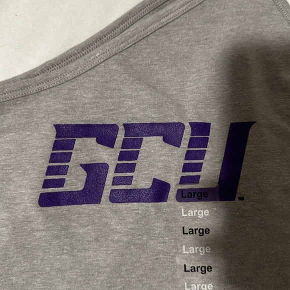 Champion GCU One Shoulder Crop Top - Picture 2 of 3